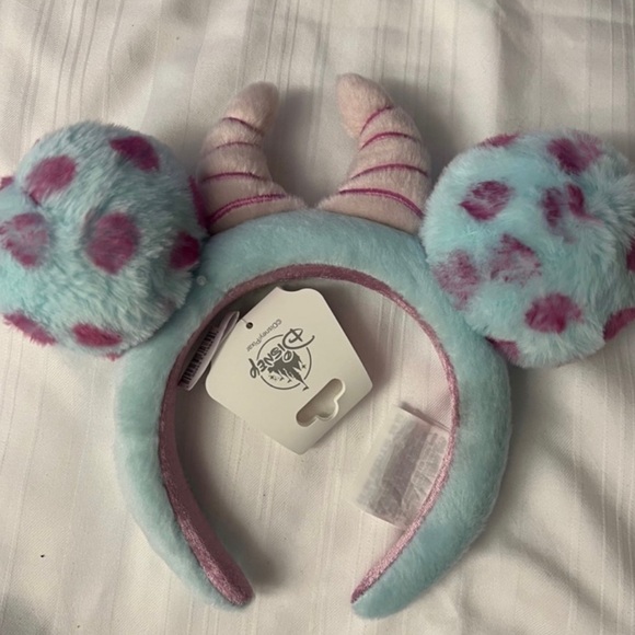 Disney\'s RARE monsters inc sully fluffy ears new